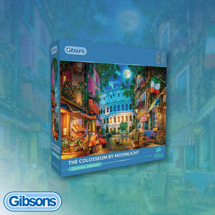 Puzzle - Gibsons - Colosseum By Moonlight 1000Pc