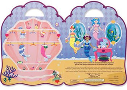 Mermaid Reusable Puffy Sticker Play Set Melissa & Doug