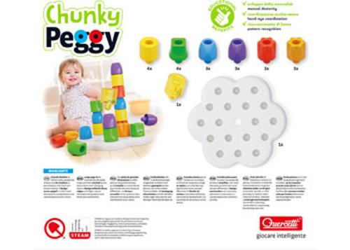 Daisy Maxi Peg Mosaic Toy Quercetti