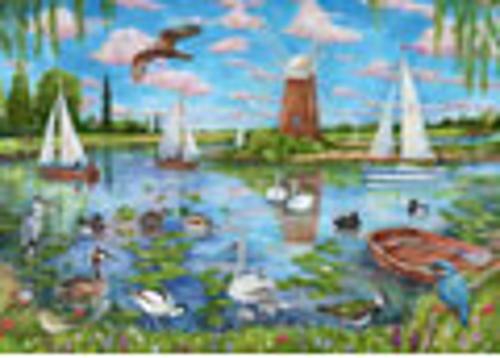 Life Along the Broads Jigsaw Puzzle 1000 Piece Ravensburger