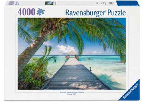 Dream Beach in the Maldives Jigsaw Puzzle 4000 Piece Ravensburger