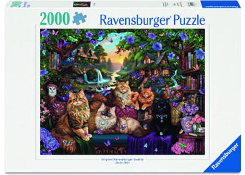 Cat Tail Cottage Jigsaw Puzzle 2000 Piece Ravensburger