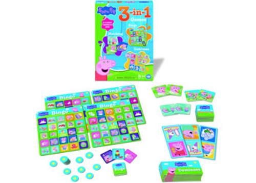 Peppa Pig 3-in-1 Game Ravensburger