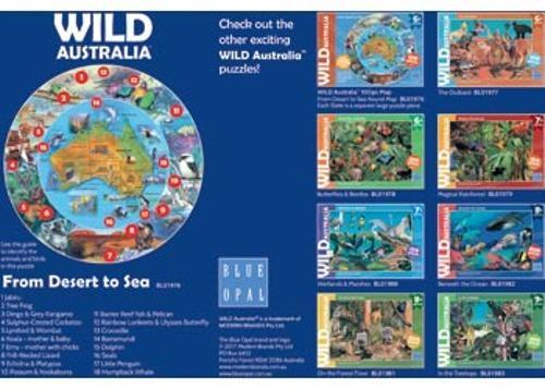 Blue Opal - Wild Aust From Desert to Sea 100 Pieces