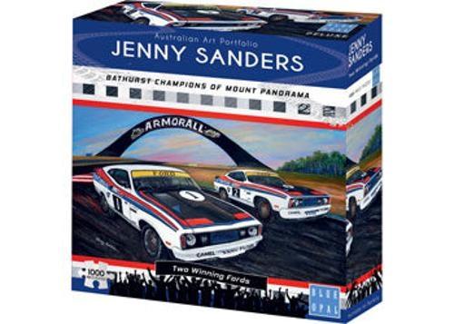 Blue Opal - Two Winning Fords - 1000 Pieces