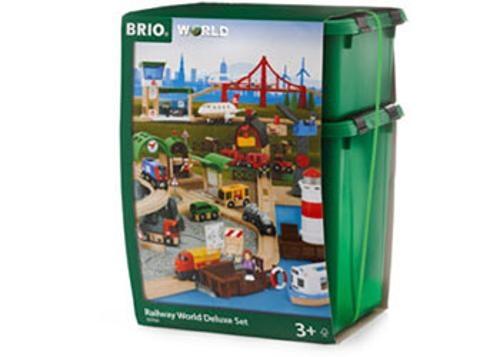BRIO - Railway World Deluxe Set 106 Pieces