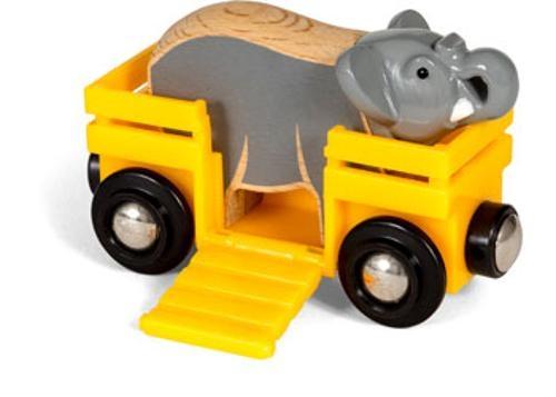 BRIO - Elephant and Wagon 2 Pieces