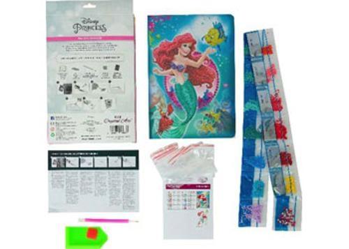 Crystal Art - The Little Mermaid Notebook 18x26cm