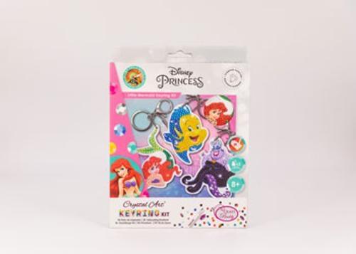 Crystal Art - Little Mermaid Keyring Set