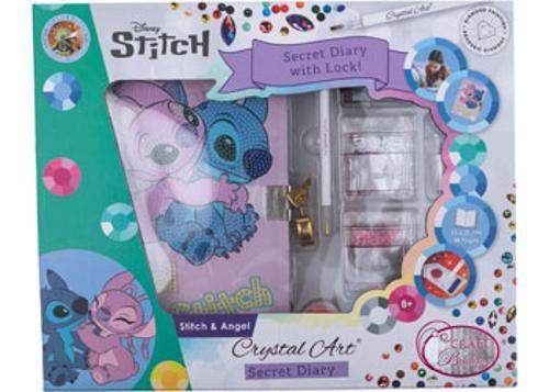 Crystal Art - Stitch & Angel Secret Diary