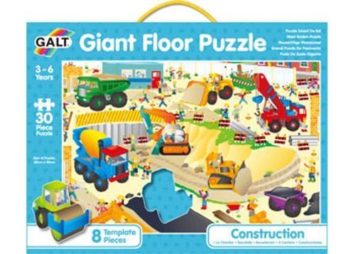 Galt - Construction Site Giant Floor Puzzle 30 Pieces