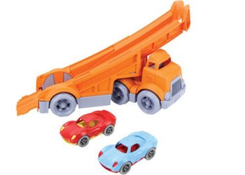 Green Toys - Racing Truck w/ 2 Racers