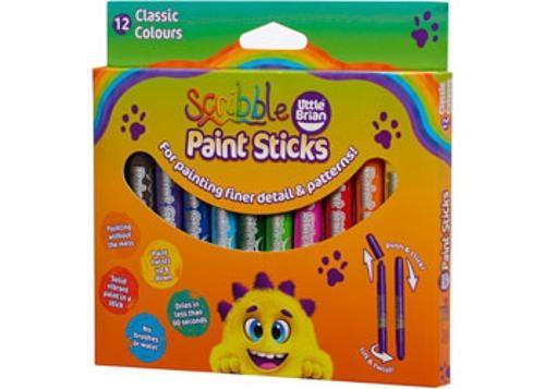 Little Brian - Scribble Paint Sticks 12pk