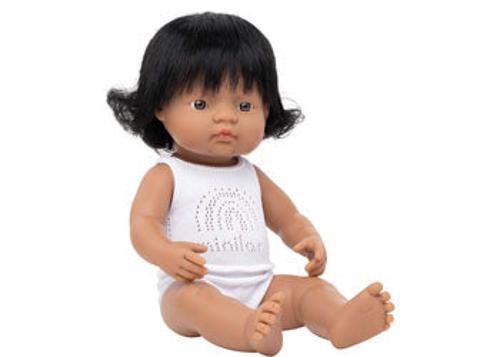 Miniland - Baby Doll - Hispanic Girl 38cm