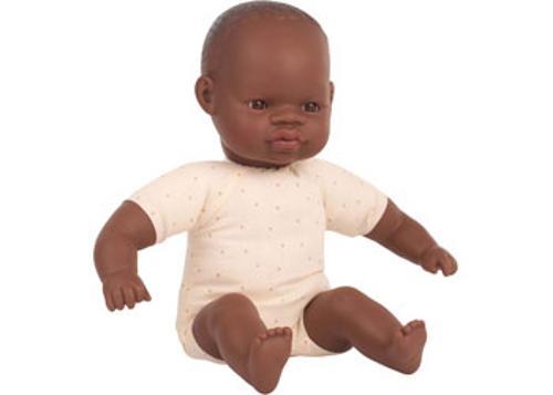 Miniland - Soft Body Doll - African 32cm