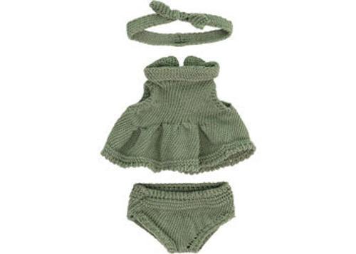 Miniland - Knitted Doll Outfit 21cm - Dress & Headband