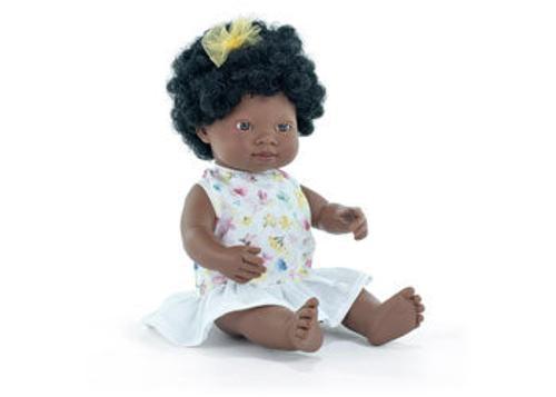 Miniland - My Friends & Me Baby Doll African Girl 38Cm