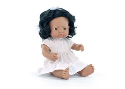 Miniland - My Friends & Me Baby Doll Latin Girl 38cm