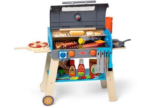 Melissa & Doug - Deluxe Grill & Pizza Oven Play Set