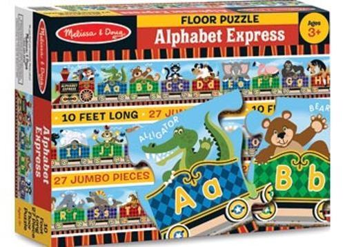 Melissa & Doug - Alphabet Express Floor Puzzle 27 Pieces