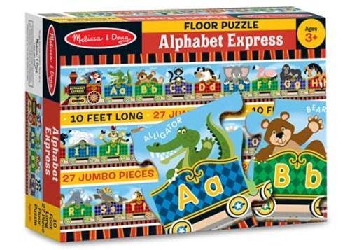 Melissa & Doug - Alphabet Express Floor Puzzle 27 Pieces