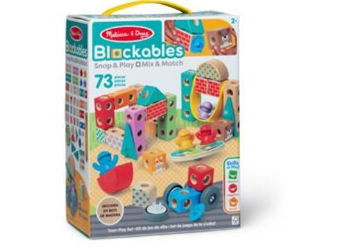 Melissa & Doug - Blockables Town Play Set