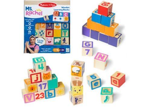 Melissa & Doug - Ms. Rachel Blocks + Activity Cards
