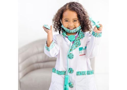 Melissa & Doug - Doctor Role Play Costume Set 3pk