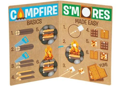 Melissa & Doug - Let's Explore - Campfire S'mores Play Set