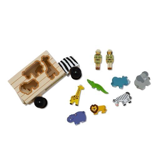 Melissa & Doug - Animal Rescue Shape Sorting Truck
