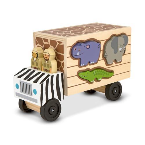 Melissa & Doug - Animal Rescue Shape Sorting Truck