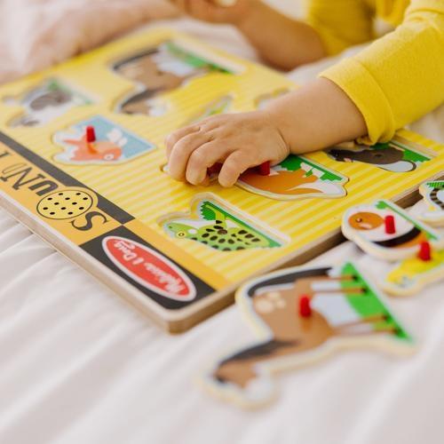 Melissa & Doug - Pets Sound Puzzle 8 Pieces