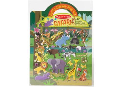 Melissa & Doug - Reusable Puffy Sticker Play Set - Safari