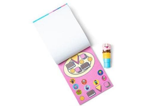 Melissa & Doug - Sticker WOW! Activity Pad Set - Ice Cream