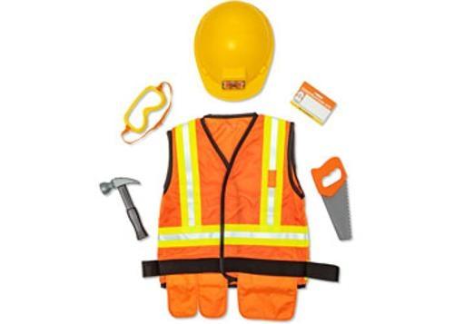 Melissa & Doug - Construction Worker Costume Set 3pk