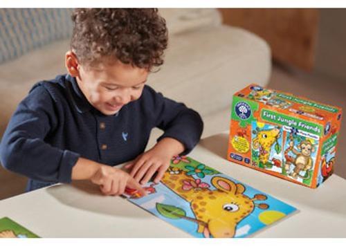 Orchard Toys - First Jungle Friends 2x12 Pieces Puzzle