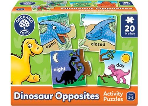 Orchard Toys - Dino Opposites 20x2 Pieces Puzzle