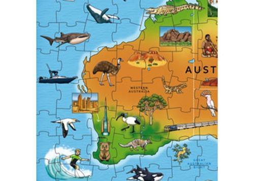 Orchard Toys - Map of Australia & New Zealand Puzzle