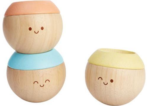 PlanToys - Sensory Tumbling Faces Set of 3