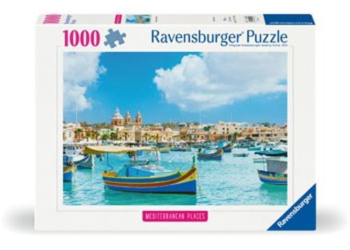 Ravensburger - Mediterranean Malta Puzzle 1000 Pieces