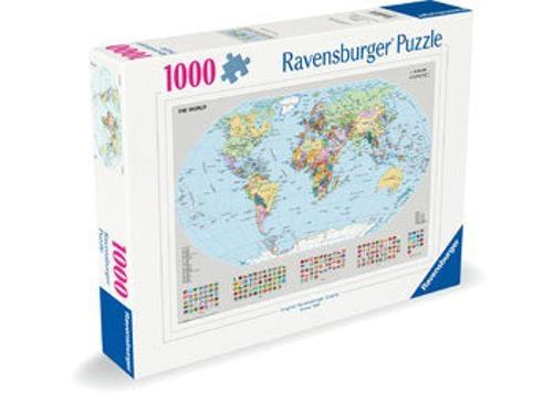 Ravensburger - Political World Map Puzzle 1000 Pieces