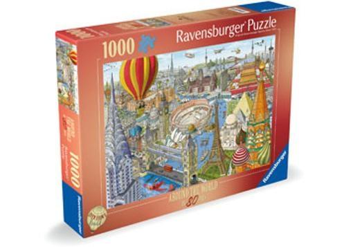 Ravensburger - Around the World in 80 Days Puzzle 1000 Pieces