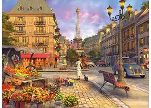 Ravensburger - An Evening Walk Paris Puzzle 500 Pieces