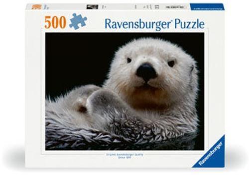 Ravensburger - Adorable Little Otter Puzzle 500 Pieces