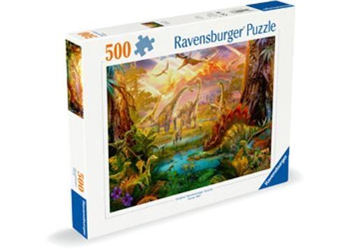 Ravensburger - Land of the Dinosaurs Puzzle 500 Pieces