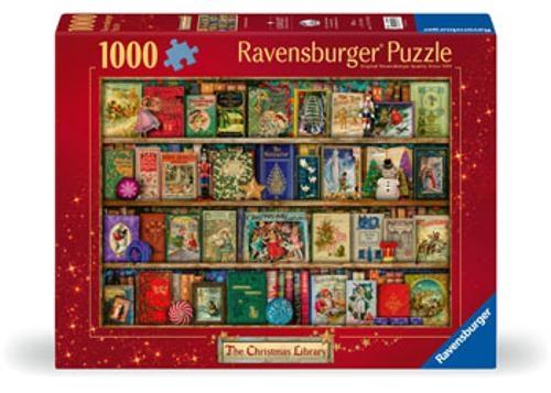 Ravensburger - The Christmas Library Puzzle 1000 Pieces