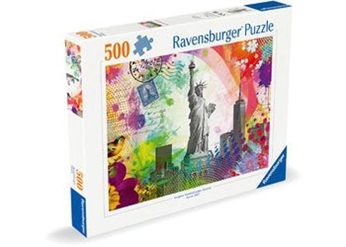 Ravensburger - New York Postcard Puzzle 500 Pieces