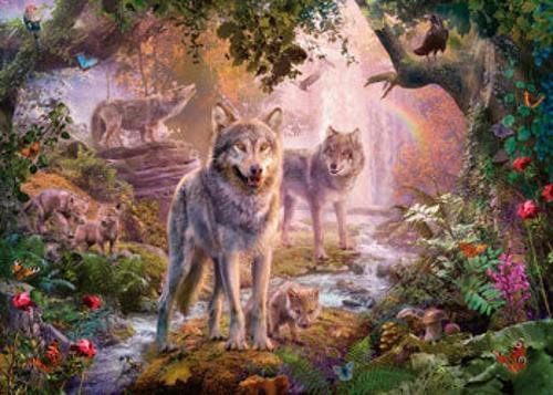 Ravensburger - Summer Wolves Puzzle 1000 Pieces
