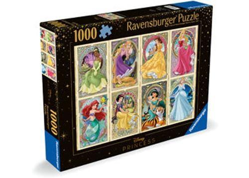 Ravensburger - Disney Art Nouveau Princesses Puzzle 1000 Pieces