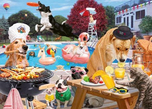 Ravensburger - Dog Days of Summer Puzzle 1000 Pieces